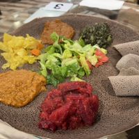 Veggie Combo at Enat Kitchen in Portland