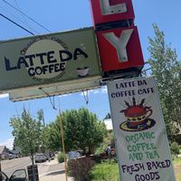 Hidden gem near Mono Lake at Latte Da Coffee Cafe  in Lee Vining