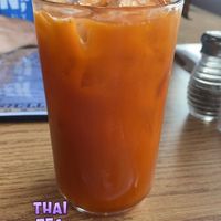 My Thai Tea with Coconut Milk   at Little Thai in Harker Heights