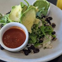 Vegan Cuban breakfast at Café Patachou - Washington St in Indianapolis