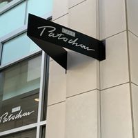 Sign  at Café Patachou - Washington St in Indianapolis