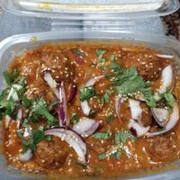 Albóndigas tikka massala at Rincon de Alba in A Coruna