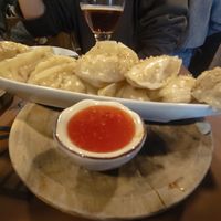 Gyozas #Veganuary at Rincon de Alba in A Coruna