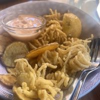 Calamares de arroz  at Rincon de Alba in A Coruna