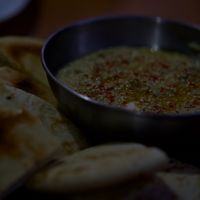 houmous  at Rincon de Alba in A Coruna