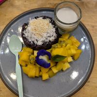 Mango Sticky Rice at Bouang  in Luang Prabang