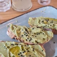 Avocado on Ciabatta at JOE teecafe in Perchtoldsdorf