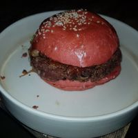 The mushie burguer at BB52 Burgers in Canggu