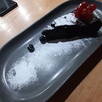 Brownie vegan at Fábrica Nortada in Porto