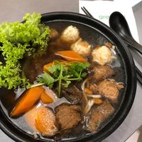 Angelica herbal noodles  at Greendot 绿一点 - Bishan in Central Singapore