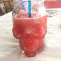 Tasty watermelon shake! at P & T Hostel in Koh Samui