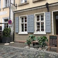 outside  at Nana in Heidelberg