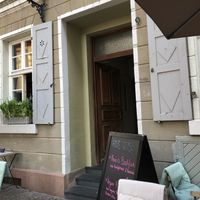 Varied menu, vegan options, full bar, friendly service, even lap blankets 💕 at Nana in Heidelberg