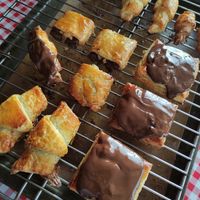Gluten free vegetarian pastries at Casa Arts in Malaga