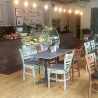 Inside at Greens Vegan in Cardiff