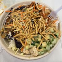 Bangkok bowl with tofu   at PHL - Currito - TD in Philadelphia
