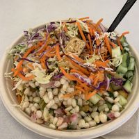 Vegan yumminess in a bowl at PHL - Currito - TD in Philadelphia