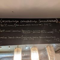 Menu 3 of Kiez Falafel. at Kiez Falafel in Berlin