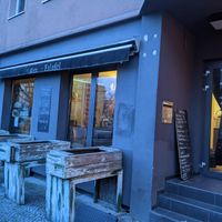 Outside of Kiez Falafel. at Kiez Falafel in Berlin