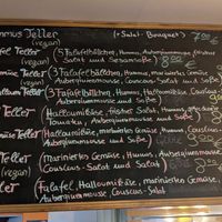 Menu 1 of Kiez Falafel. at Kiez Falafel in Berlin