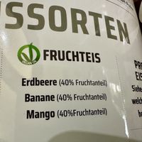 allegedly three vegan flavours (but only one available)  at Buonissimo in Bad Neustadt An Der Saale