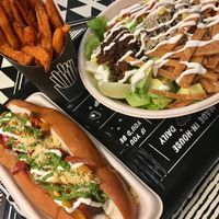 Vegan dinner at Chloe’s at By Chloe - Oxford Circus in London