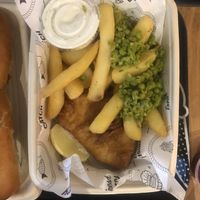 Fish n chips  at By Chloe - Oxford Circus in London