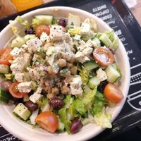 Greek salad at By Chloe - Oxford Circus in London