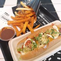 Pesto Meatball sandwich at By Chloe - Oxford Circus in London