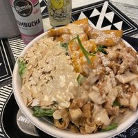 Chicken style salad (with tempeh) at By Chloe - Oxford Circus in London