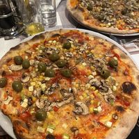 Vegan pizza  at Lupo D'Argento in Zabljak