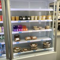 A view from inside at Peace Garden Cafe in New York City