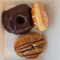 Vegan donuts at Moab Garage Co. in Moab