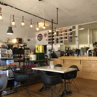 Open, airy, fun feel at Moab Garage Co. in Moab