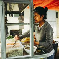 3 at Banh My Chay -  Le Dinh Ly in Da Nang