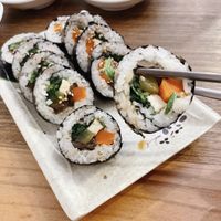 Kimbap  at Banchan Nara in Recoleta