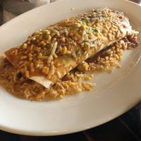 Vegan burrito gordo  at El Sarape in Olympia