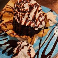 Vegan fried oreo ice cream at El Sarape in Olympia