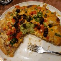 Mexican pizza at El Sarape in Olympia