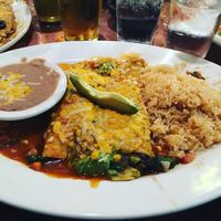 Avocado enchiladas   at El Sarape in Olympia