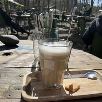 Coffee outside   at De Groene Afslag in Bussum