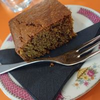 Almond cake at De Groene Afslag in Bussum