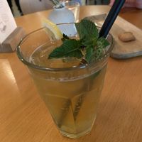 Homemade kombucha with lemon: tasty and not too sour  at De Groene Afslag in Bussum