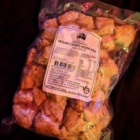 Vegan pork ribs at Vincent's Marketplace in Fitzroy