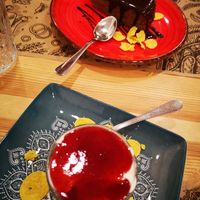 Dessert at Teff Vegetariano in Elche