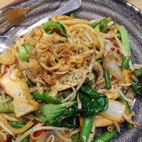 Udon-Nudeln mit Tofu und Seitan at Kagi Bar in Bremen