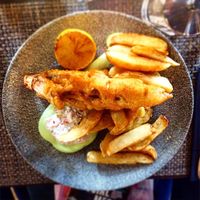 Pale ale battered phish at Penny Blue  in Carlisle