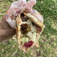 Falafel Wrap $12,90 (vegan) at Ziggy's Eatery in Balaclava