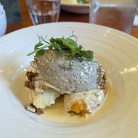 Vegan haggis at Scott's Kitchen in Edinburgh