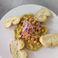special hummus at Divi in Mallorca